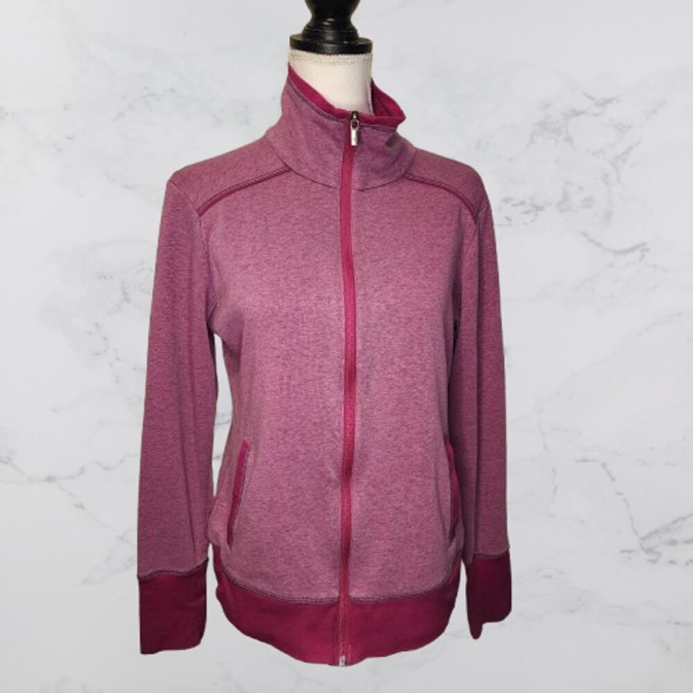 Columbia Omni Wick Advanced Evaporation Full Zip Pink Medium Jacket